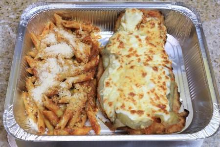 Escalope aux aubergines
